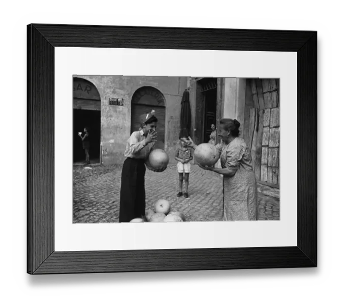 Framed Print : Haggling Over Melons Framed Print : Haggling Over Melons