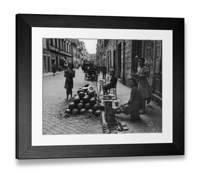 Framed Print : Post-War Traders Framed Print : Post-War Traders