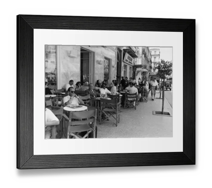 Framed Print : Al Fresco Cafe Framed Print : Al Fresco Cafe
