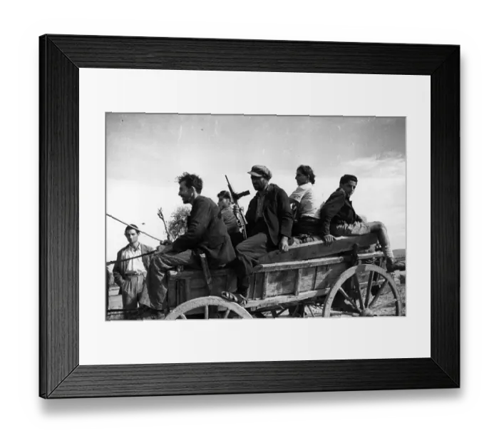 Framed Print : Armed Peasants Framed Print : Armed Peasants