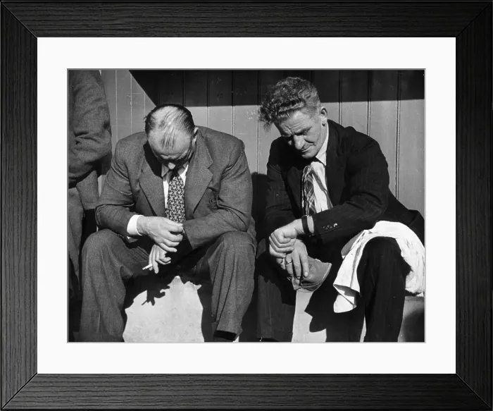 Framed Print : Football Staff Framed Print : Football Staff