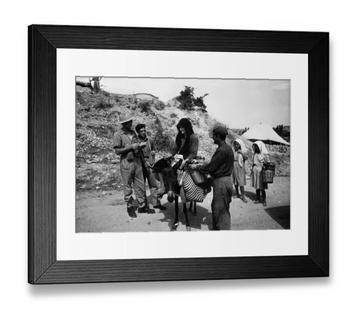 Framed Print : Greek Checkpoint Framed Print : Greek Checkpoint
