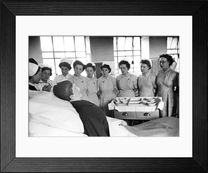 Framed Print : Student Nurses Framed Print : Student Nurses