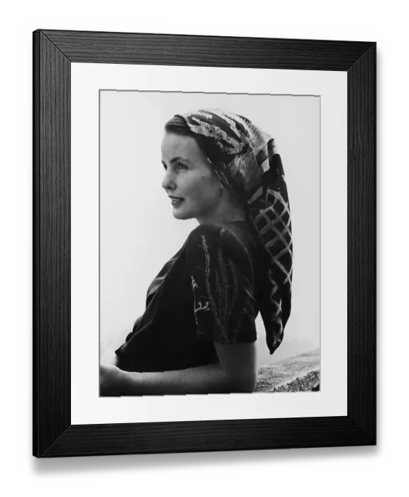 Framed Print : Headscarf By Ascher Framed Print : Headscarf By Ascher