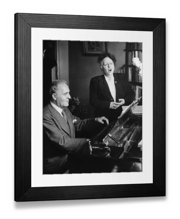 Framed Print : Schumann Rehearses Framed Print : Schumann Rehearses