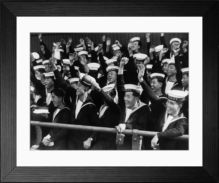 Framed Print : Cheering Cadets Framed Print : Cheering Cadets