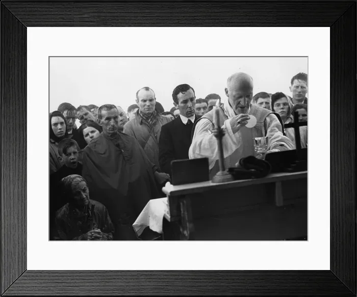 Framed Print : Mountain Pilgrimage Framed Print : Mountain Pilgrimage