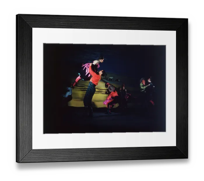 Framed Print : Jud With Saloon Girls Framed Print : Jud With Saloon Girls