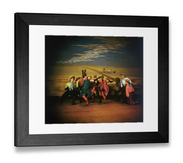 Framed Print : Saloon Girls Dance Framed Print : Saloon Girls Dance