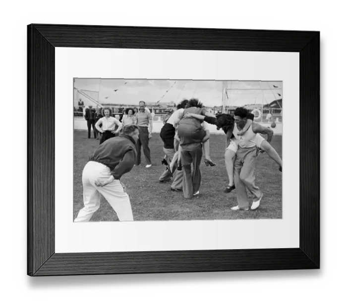 Framed Print : Piggy Back Fight Framed Print : Piggy Back Fight