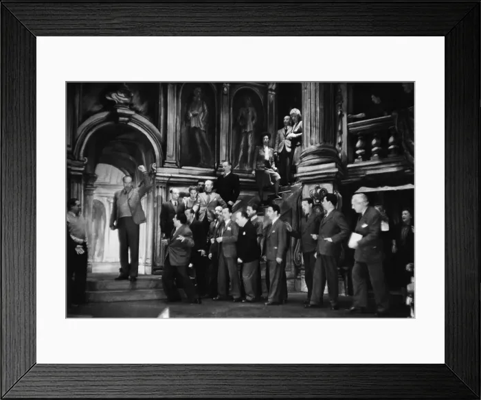 Framed Print : Rigoletto Rehearsals Framed Print : Rigoletto Rehearsals