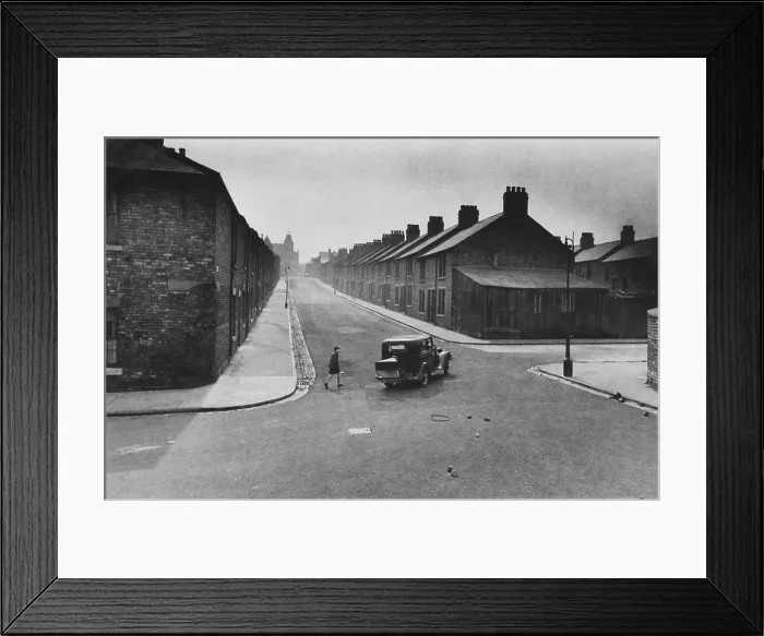 Framed Print : Jarrow Street Scene Framed Print : Jarrow Street Scene