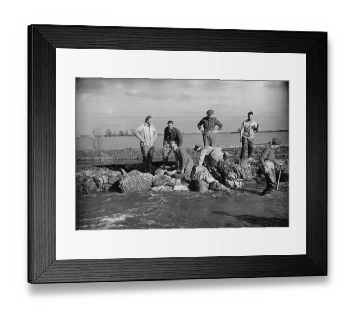 Framed Print : Flooded Fens Framed Print : Flooded Fens