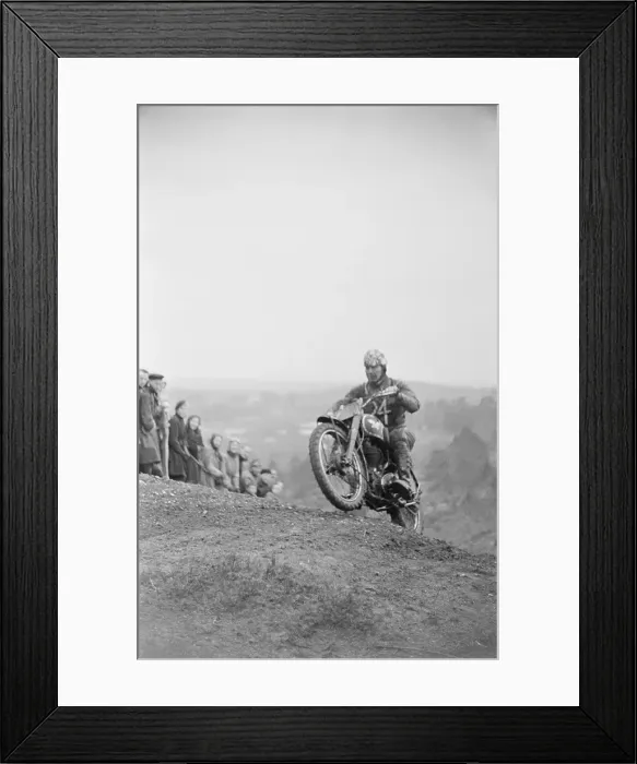 Framed Print : Motocross Competitor Framed Print : Motocross Competitor