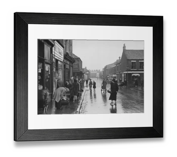 Framed Print : Street In Jarrow