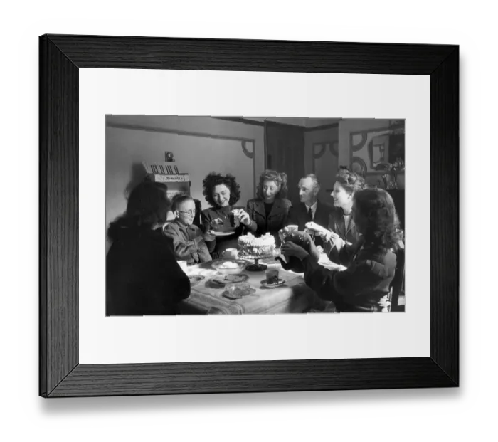 Framed Print : Birthday Tea Framed Print : Birthday Tea