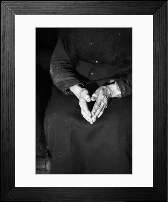 Framed Print : Irish Hands Framed Print : Irish Hands