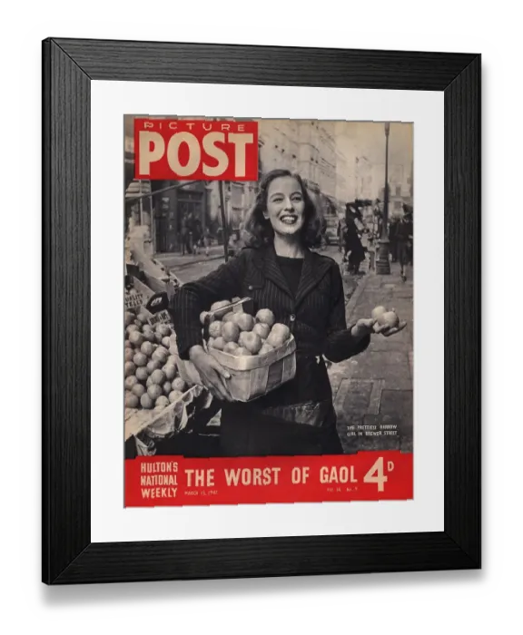 Framed Print : Barrow Girl