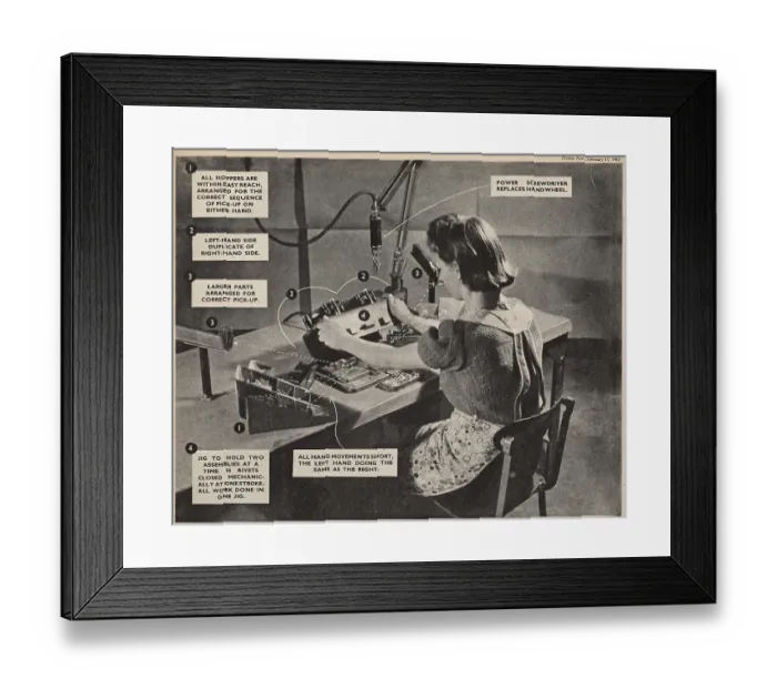 Framed Print : Time And Motion Study Framed Print : Time And Motion Study