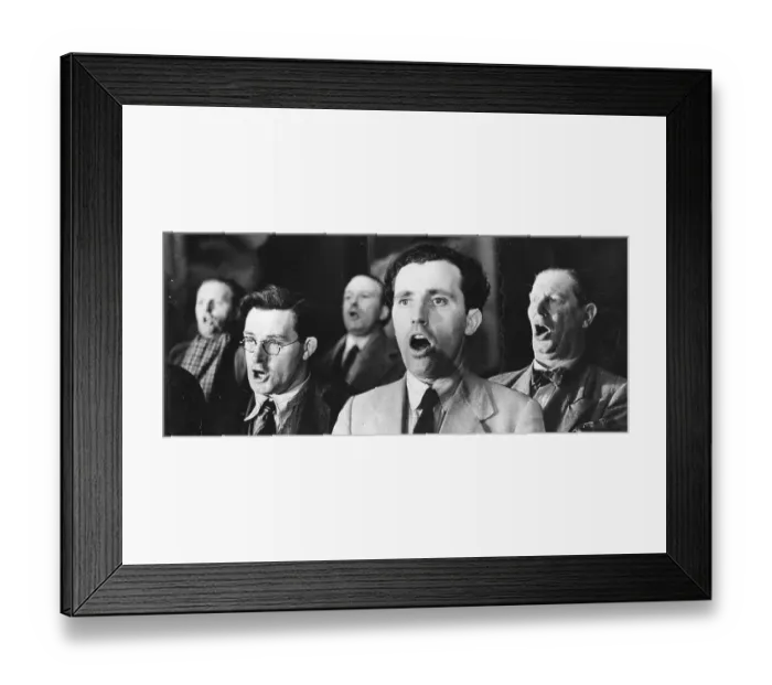 Framed Print : Opera Choir Framed Print : Opera Choir
