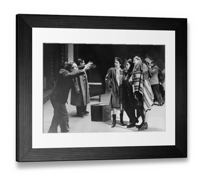 Framed Print : Opera Performers Framed Print : Opera Performers