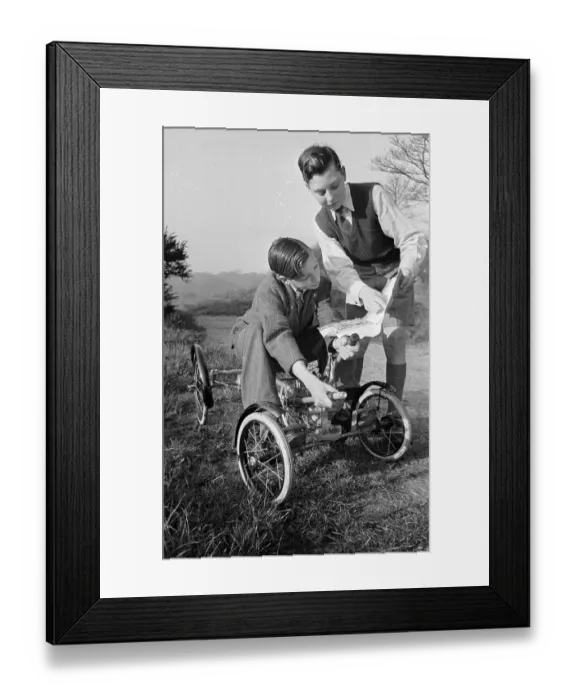 Framed Print : Roadpacer Go-Cart Framed Print : Roadpacer Go-Cart