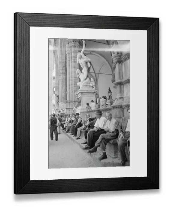 Framed Print : Art In Florence