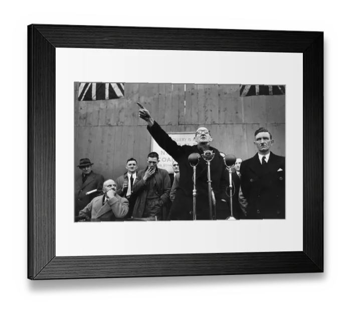 Framed Print : Public Speaker Framed Print : Public Speaker