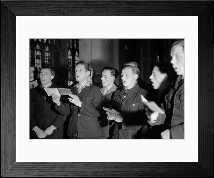 Framed Print : Prison Choir Framed Print : Prison Choir