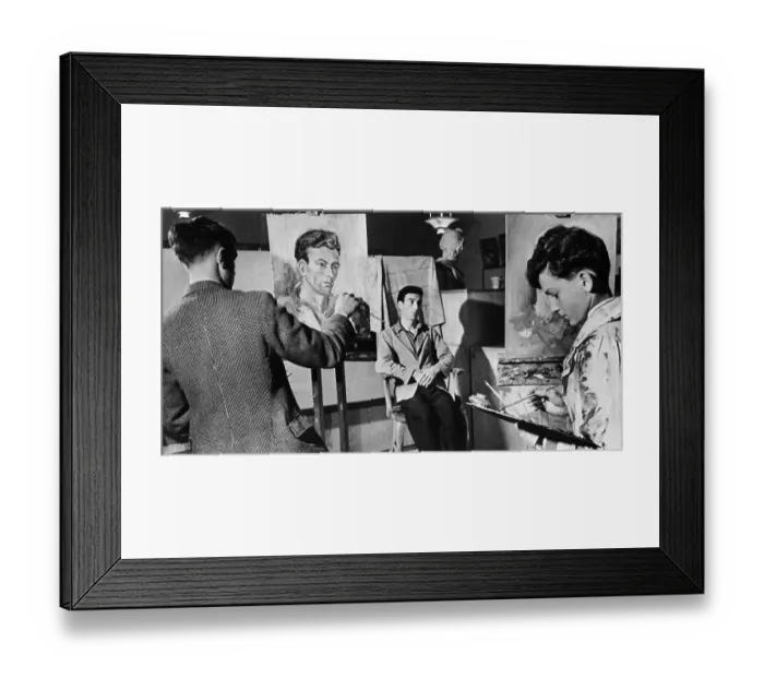 Framed Print : School Artist Framed Print : School Artist