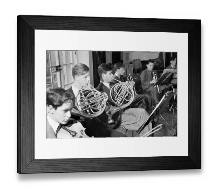 Framed Print : School Orchestra Framed Print : School Orchestra