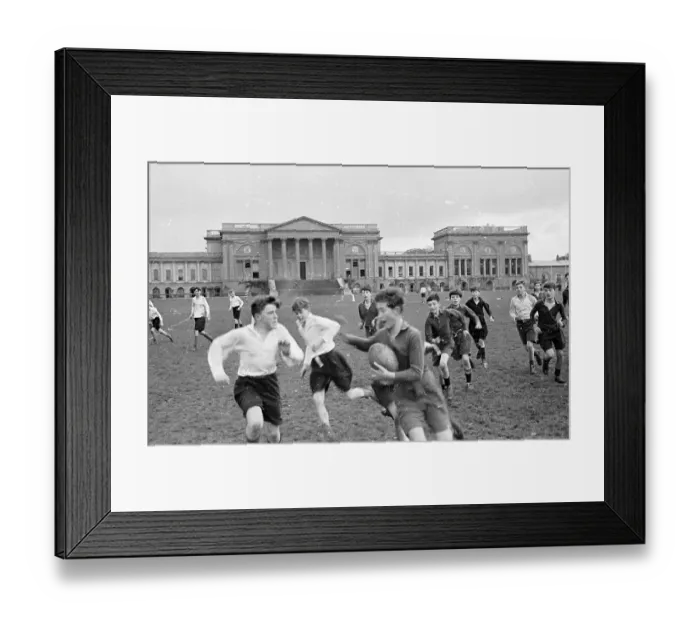 Framed Print : Rugger Boys Framed Print : Rugger Boys