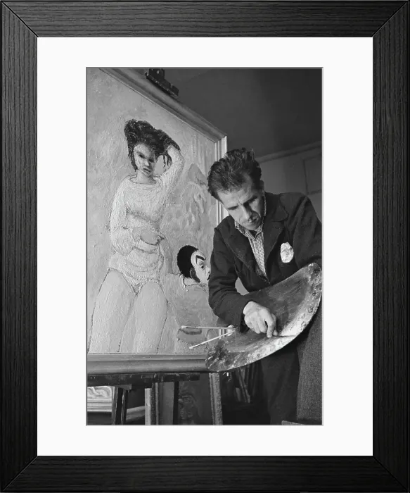 Framed Print : Peake Painting Framed Print : Peake Painting