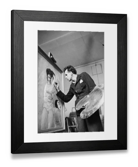 Framed Print : Peake At Canvas Framed Print : Peake At Canvas
