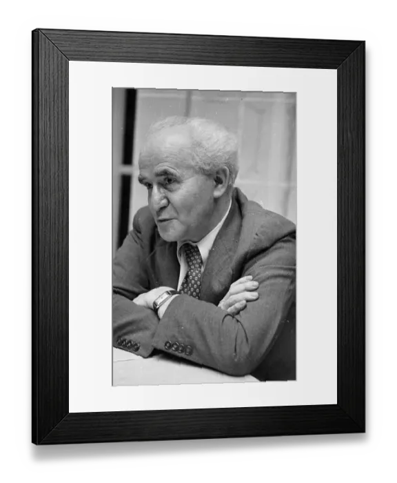 Framed Print : David Ben-Gurion Framed Print : David Ben-Gurion