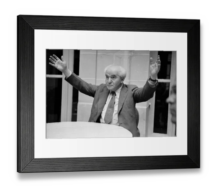 Framed Print : David Ben-Gurion Framed Print : David Ben-Gurion