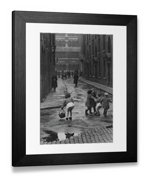 Framed Print : Christmas Street