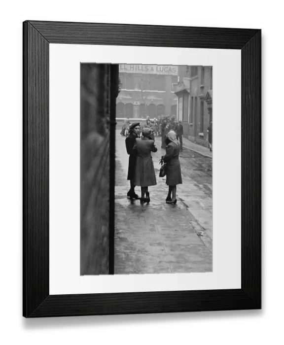 Framed Print : Christmas Street Framed Print : Christmas Street