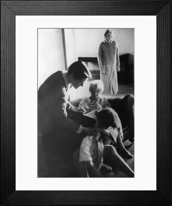 Framed Print : Psychiatric Patients Framed Print : Psychiatric Patients