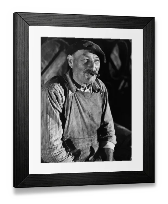 Framed Print : Vineyard Worker Framed Print : Vineyard Worker