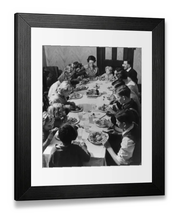 Framed Print : Fifteen To Dinner Framed Print : Fifteen To Dinner