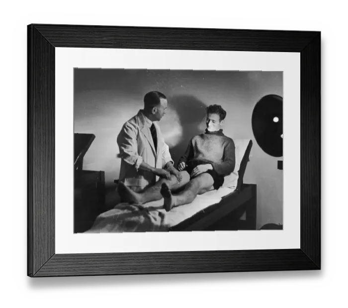 Framed Print : Treatment For Tom Framed Print : Treatment For Tom