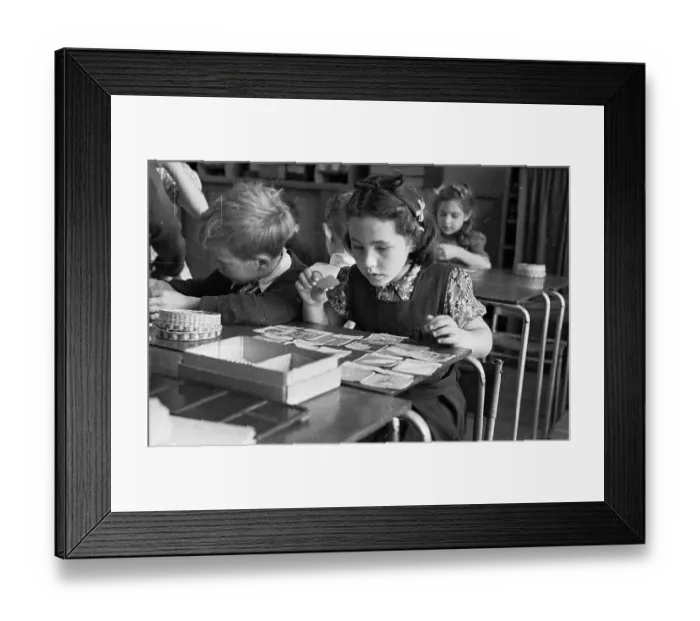 Framed Print : Montessori School Framed Print : Montessori School
