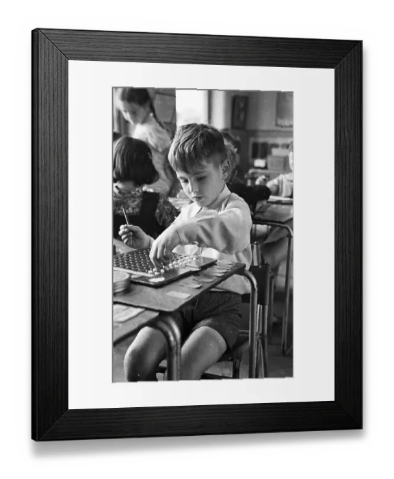Framed Print : Montessori School Framed Print : Montessori School