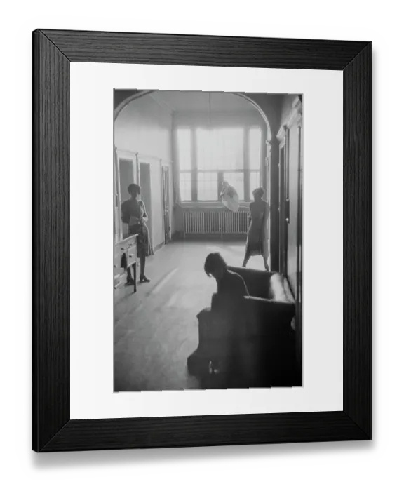 Framed Print : Mental Hospital Patients Framed Print : Mental Hospital Patients