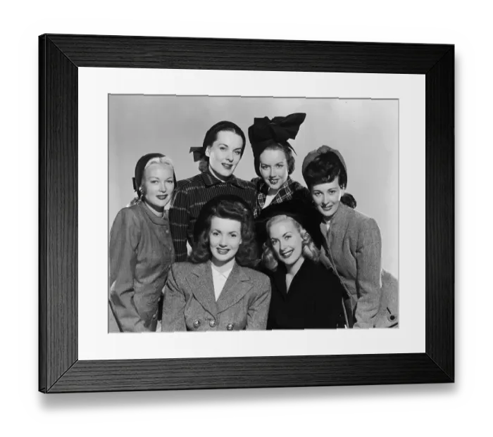 Framed Print : Goldwyn Girls Framed Print : Goldwyn Girls