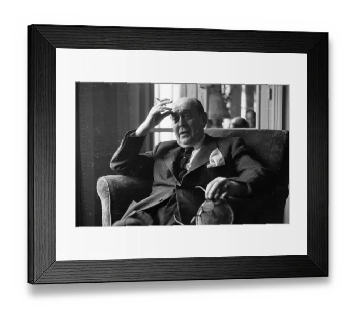 Framed Print : Masaryk In Paris Framed Print : Masaryk In Paris
