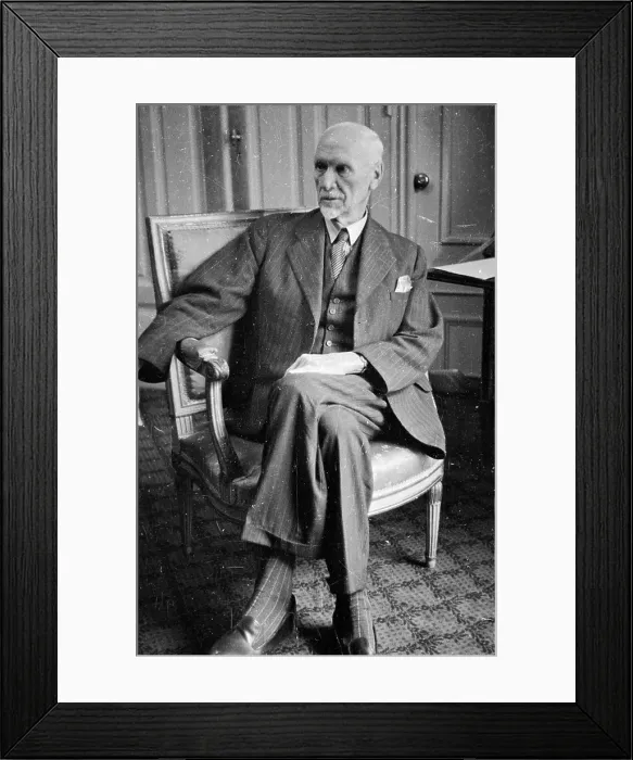 Framed Print : Jan Smuts. 5th October 1946: South African General Framed Print : Jan Smuts. 5th October 1946: South African General