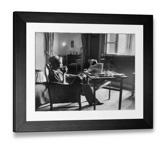 Framed Print : Backstage Tea