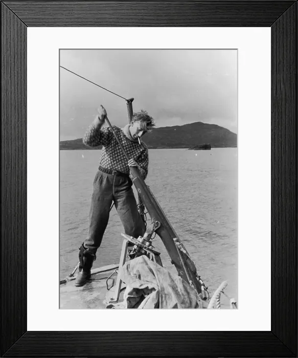Framed Print : Maxwell Goes Fishing Framed Print : Maxwell Goes Fishing